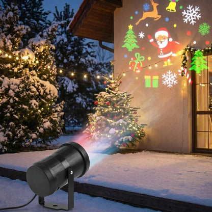 Proyector LED Decorativo Multifestivo con Discos Intercambiables